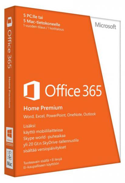 Office 365 Home Premium ENG 1 vuosi