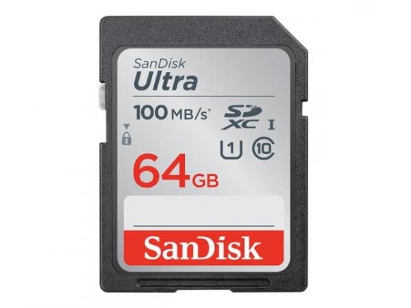 SANDISK Ultra 64GB SDXC Memory Card