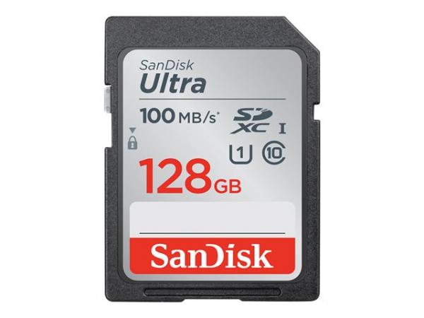 SANDISK SDXC Ultra 128GB 100MB/s UHS-I Class 10
