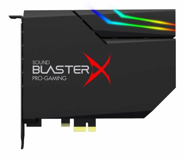 Creative Sound BlasterX AE-5 Plus Hi-Res Gaming äänikortti / DAC - RGB, PCIe