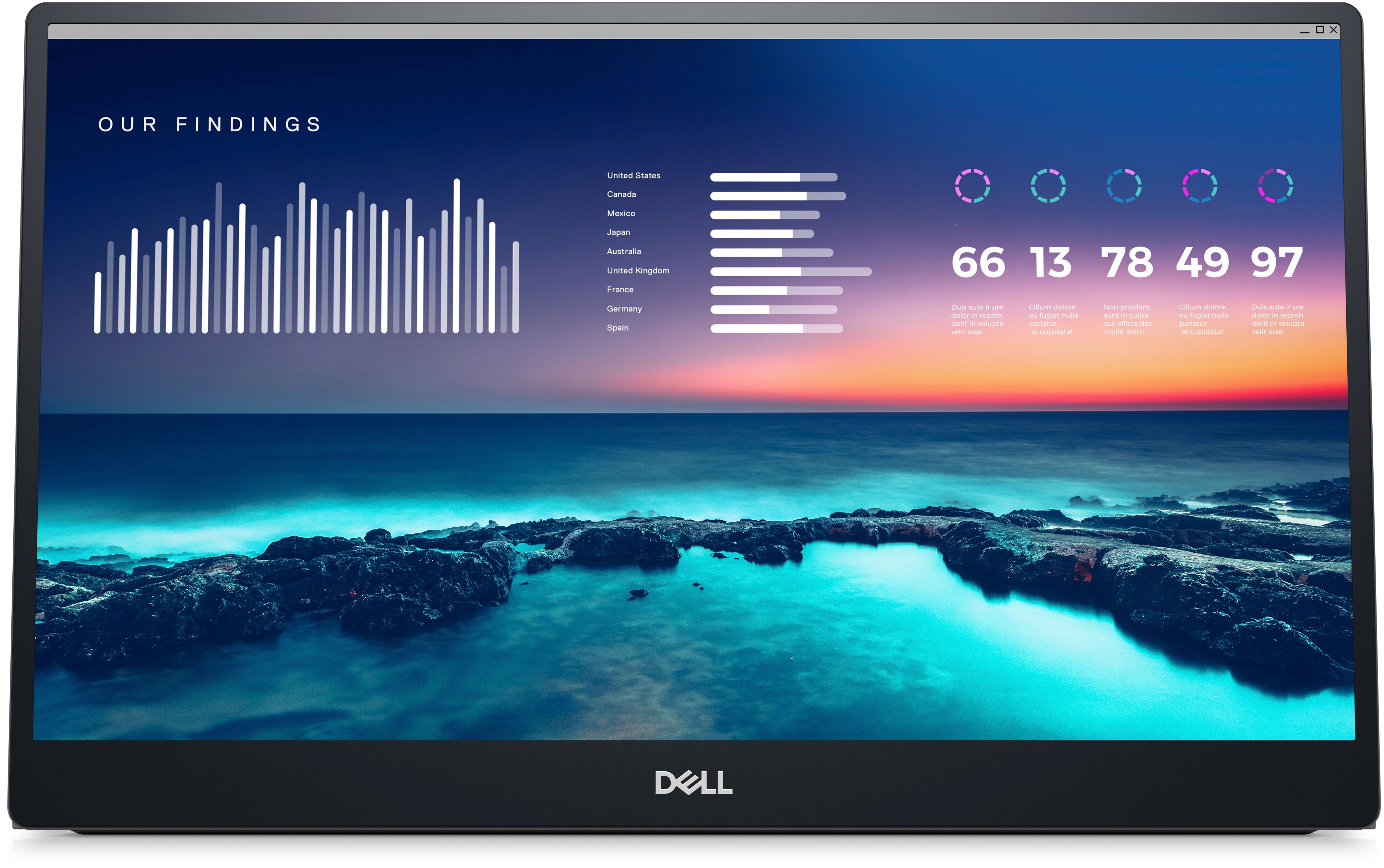 Dell 14 Portable Monitor - C1422H - 35.5 cm (14.0"")