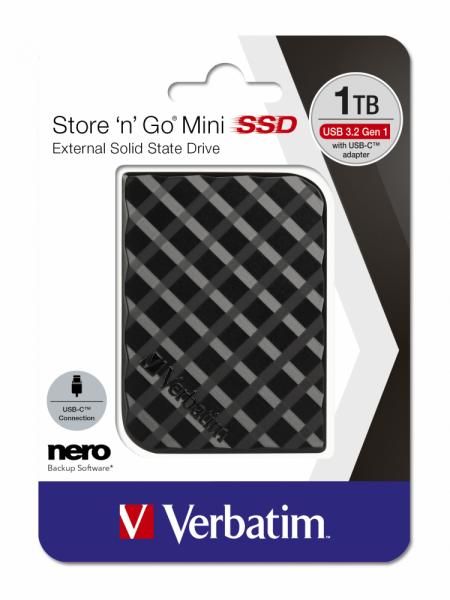 Verbatim Store 'n' Go SSD 1TB USB 3.2 Gen 1