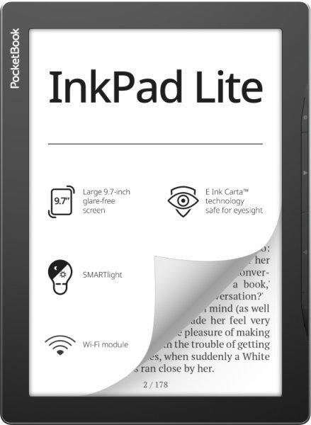 PocketBook InkPad Lite Mist Grey 9,7" E Ink Carta Screen