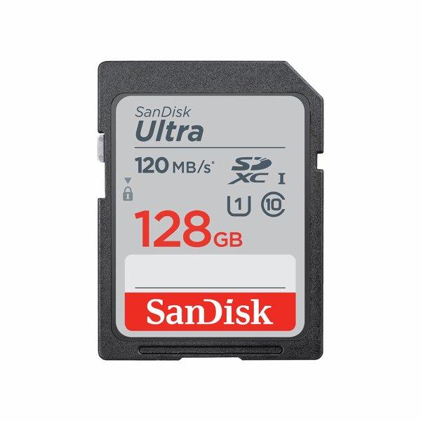 SANDISK Muistikortti SDXC Ultra 128GB 120MB/s