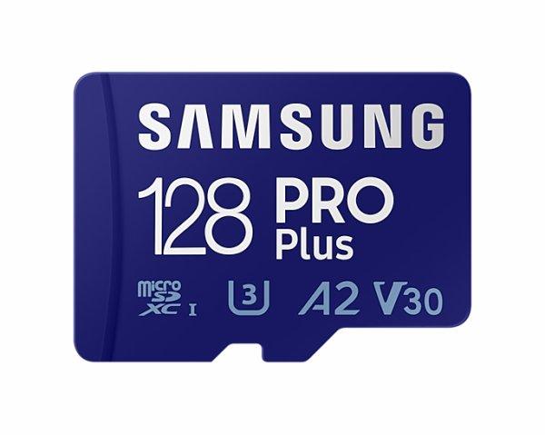 Samsung Pro  MB-MD128KA microSDXC A2 / Video Class V30 / UHS-I U3 / Class10