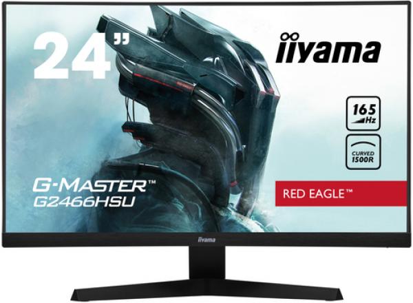 iiyama G-MASTER Red Eagle G2466HSU-B1 24 1920 x 1080 HDMI DisplayPort 165Hz