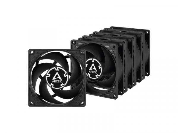 Arctic Cooling P8 Case Fan 80mm 5 pack Black