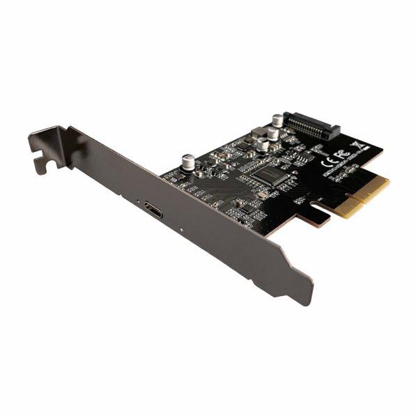 Adap LC-Power PCIe Card USB 3.2 Gen 2x2 M.2 SSD