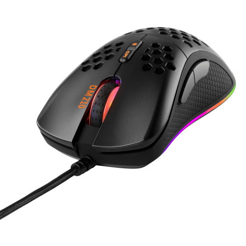 Deltaco Gaming DM210 kevyt pelihiiri, RGB, musta