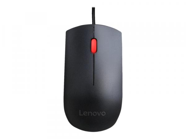 Lenovo Essential - hiiri - USB - musta