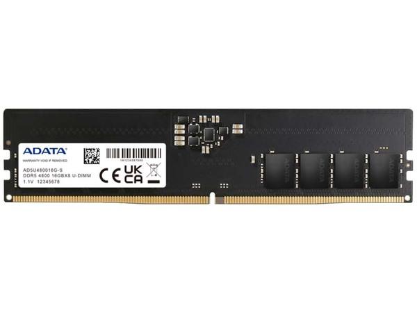 ADATA DDR5 16GB 4800MHz CL40 On-die ECC