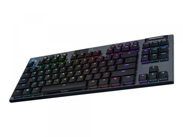 Logitech G915 TKL Tenkeyless LIGHTSPEED Wireless RGB Mechanical Gaming Keyboard - langaton näppäimistö - Pohjoismaat