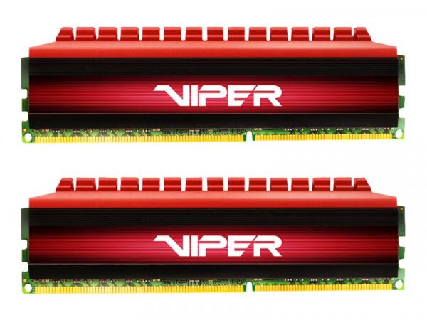 Patriot Extreme Performance Viper 4 Series - DDR4 - pakkaus - 16 Gt: 2 x 8 Gt - DIMM 288 nastaa - 3200 MHz / PC4-25600 - puskuroimaton