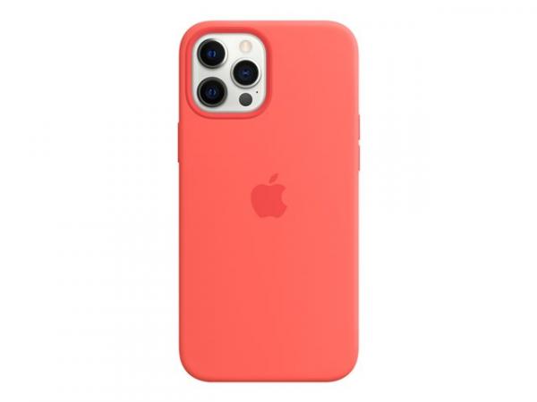 APPLE iPhone 12 Pro Max Silicone Case with MagSafe - Pink Citrus