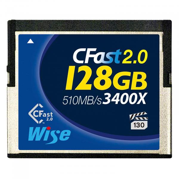 Wise CFast 2.0 Card 3400x  128GB blue