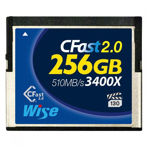 Wise CFast 2.0 Card 3400x 256GB blue
