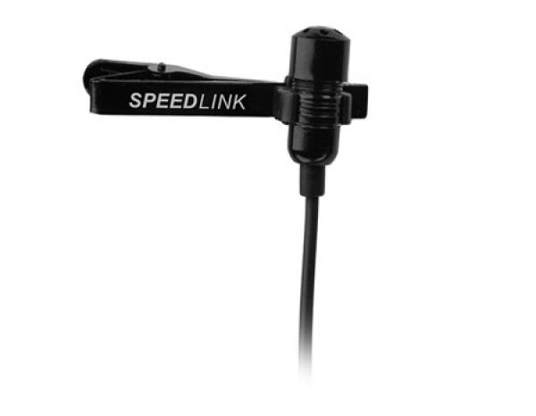 SPEEDLINK SL-8691-SBK-01 Spes Clip-On Metal Microphone - mikrofoni