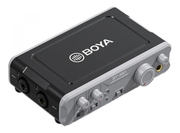 BOYA Mixer Audio BY-AM1 XLR 2-Kanavaa