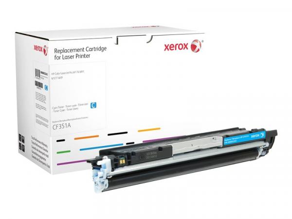 Xerox toner cartridge compatible with/alternative to HP 130A CYAN TONER CARTRIDGE