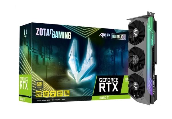 ZOTAC GAMING GeForce RTX 3080 Ti AMP Holo - näytönohjain - GF RTX 3080 Ti - 12 Gt