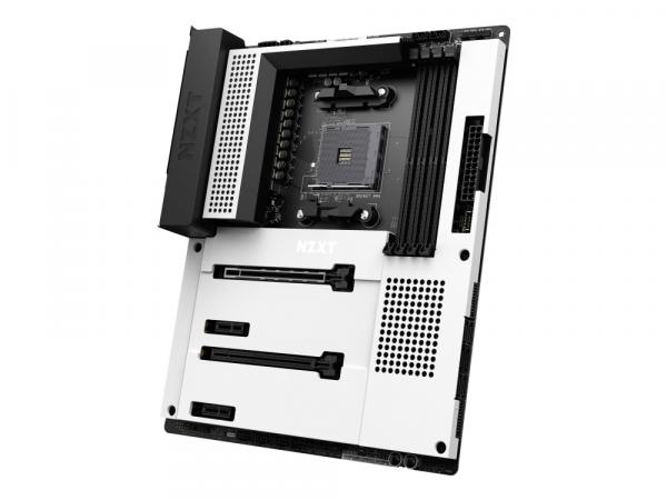 NZXT N7 B550 Matte White - emolevy - ATX - Socket AM4 - AMD B550