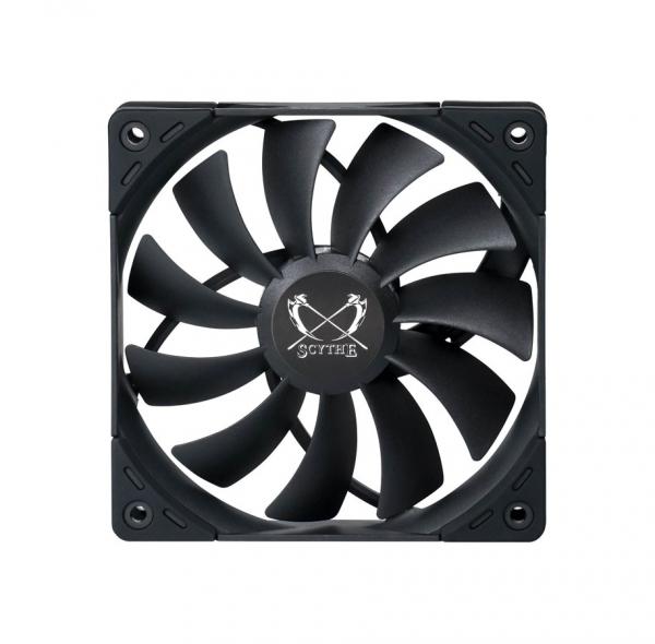 Scythe Kaze Flex 120 Black PWM tuuletin, 300-1500U/min - 120mm, schwarz
