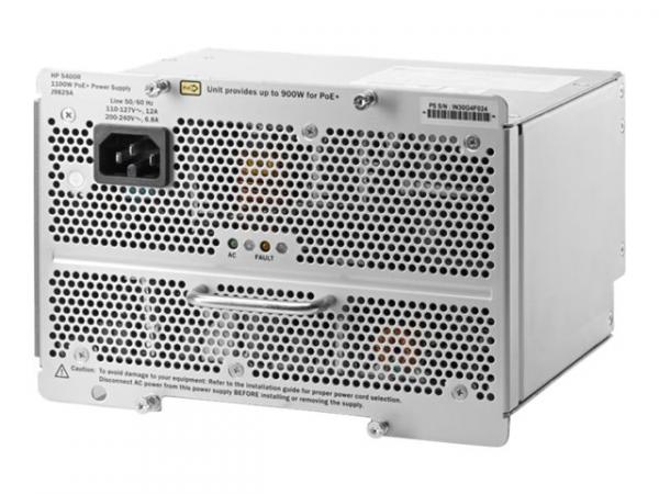 HPE - Virtalähde (sisään asetettava moduuli) - 1100 watt - Eurooppa malleihin HPE Aruba 5406R, 5406R 8-port, 5412R, 5412R 92