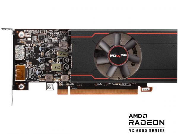 AMD Sapphire 4GB RX6400XT PULSE GAMING OC 4GB HDMI/DP SAPPHIRE PULSE AMD RADEON™ RX 6400 GAMING
