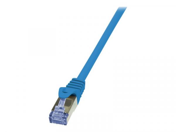 LogiLink PrimeLine CAT6a SFTP, PiMF 1m Patchkabel Blue