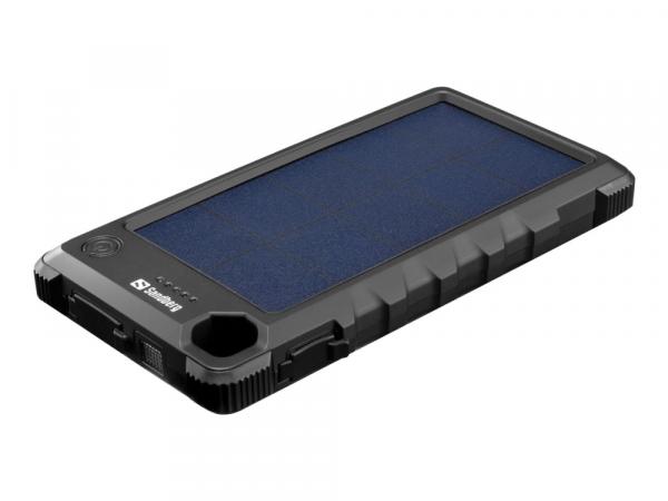 Sandberg Outdoor Solar Powerbank 10000 aurinkovirtapankki - USB, USB-C