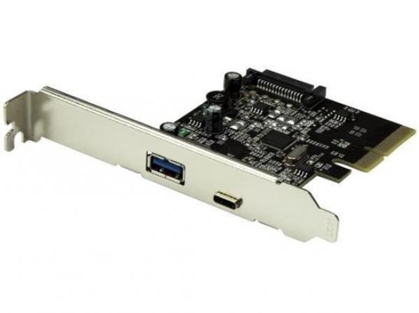MicroConnect - USB sovitin - PCIe 3.0 x1 / PCIe 2.0 x2 - USB 3.1 x 1 + USB-C 3.1 x 1