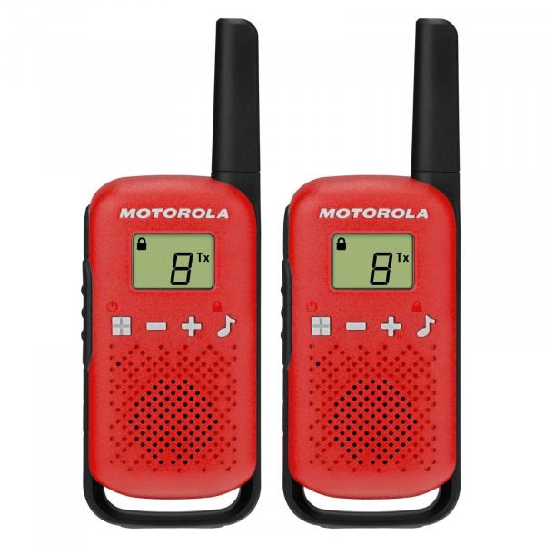 Motorola Talkabout T42 Tovejs radio 16 kanavaa 4km kantama punainen