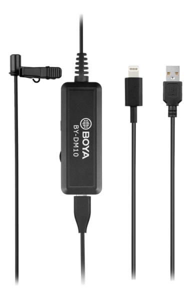 BOYA Lavalier microphone for iOS and PC