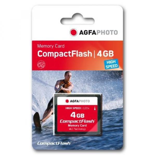 AgfaPhoto Compact Flash      4GB High Speed 120x MLC