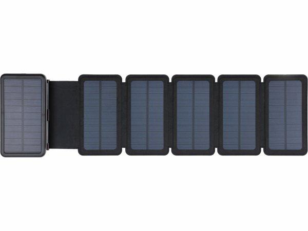 Solar 6-Panel Powerbank 20000 - aurinkokennoilla toimiva akku