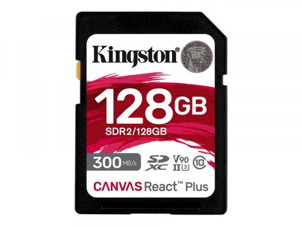 KINGSTON 128GB Canvas React Plus SDXC