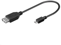USB A - B Micro  F-M 0,20m