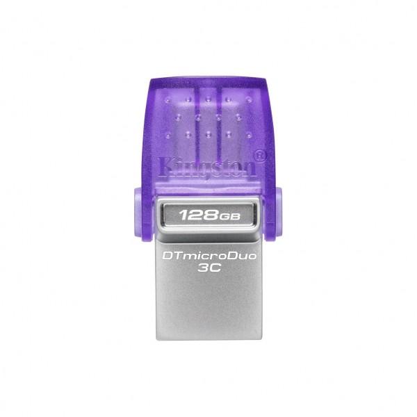 Kingston 128GB DataTraveler microDuo 3C  200MB/s dual USB-A + USB-C