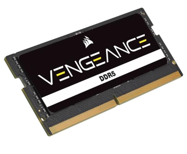 Corsair Vengeance 8GB DDR5 SODIMM 4800MHz, 1x8GB, 1.1V, Black