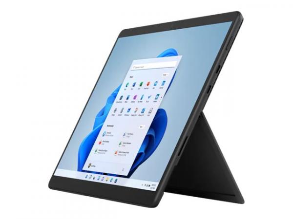 Microsoft Surface Pro 8 - Tabletti - Intel Core i5 1145G7 - Evo - Win 11 Pro - Iris Xe Graphics - 8 Gt RAM - 256 GB SSD - 13" kosketusnäyttö 2880 x 1920 @ 120 Hz - Wi-Fi 6 - grafiitti - kaupallinen