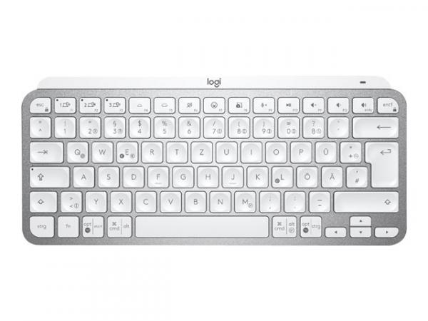 LOGITECH MX Keys Mini Minimalist Wireless Illuminated Keyboard - PALE GREY (Nordic)