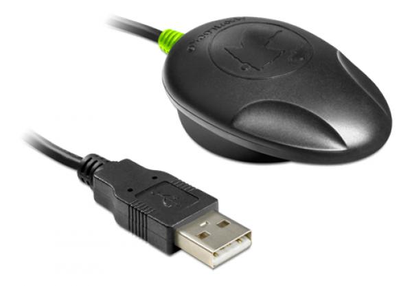 Navilock NL-602U GPS-vastaanotin, USB 2.0, u-blox 6, IPX6, 1,5m, musta