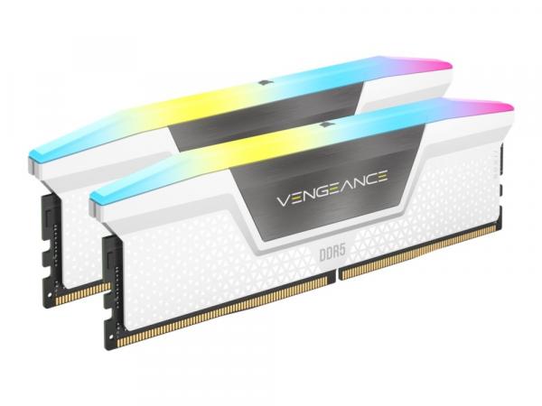 Corsair Vengeance RGB 32GB (2-kit) DDR5 6000MHZ C36 White