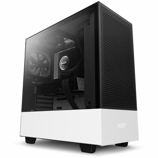 NZXT H511 Flow - Matte White/Black -SI only-