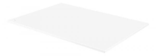 DELTACO OFFICE pöytälevy, 1500x750x25mm, valkoinen
