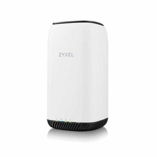 ZYXEL 5G NR INDOOR ROUTER 4G & 5G SUPPORT, WIFI 6 TWO GIGABIT LAN PORT AND 2 EXTERNAL ANTENNA CONNECTORS V2
