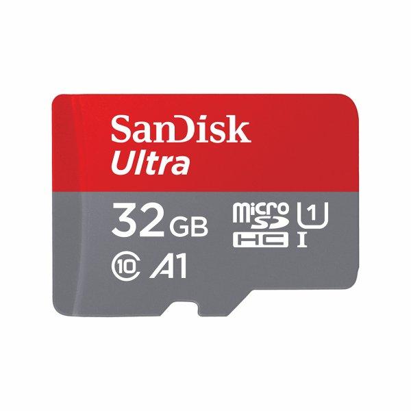 SANDISK Ultra microSDHC 32GB+Adp. 2-pack