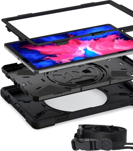 RUGGED CASE FOR LENOVO TAB P11 PLUS / 11" tablettien yleiskuoret / DUX