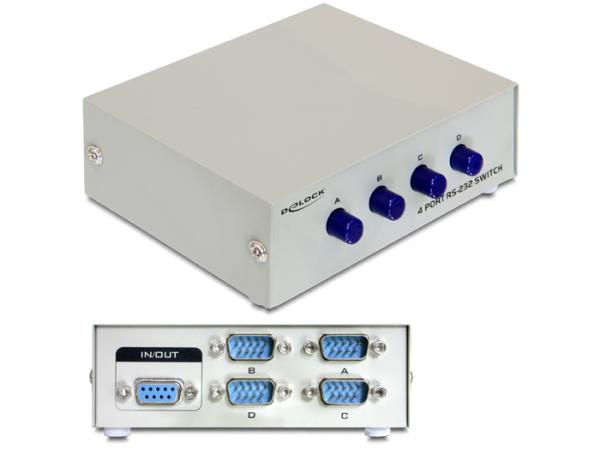 RS-232 Switch 4 in 1 out