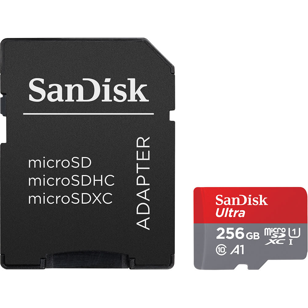 SANDISK Ultra microSDXC 256GB + Adapter